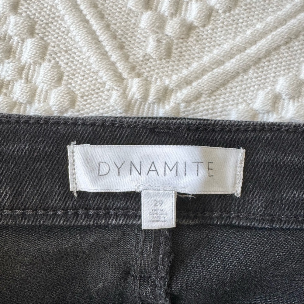 💲⬇️ Dynamite 29 Hailey Flared Jeans Demin long 33" inseam High Waist - Picture 10 of 11